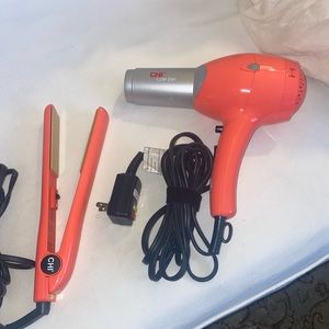 CHI Pro Professional Hair Dryer AND STRAIGHTENER